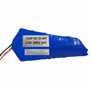 13S6P 48V 20.4Ah Li-ion battery pack